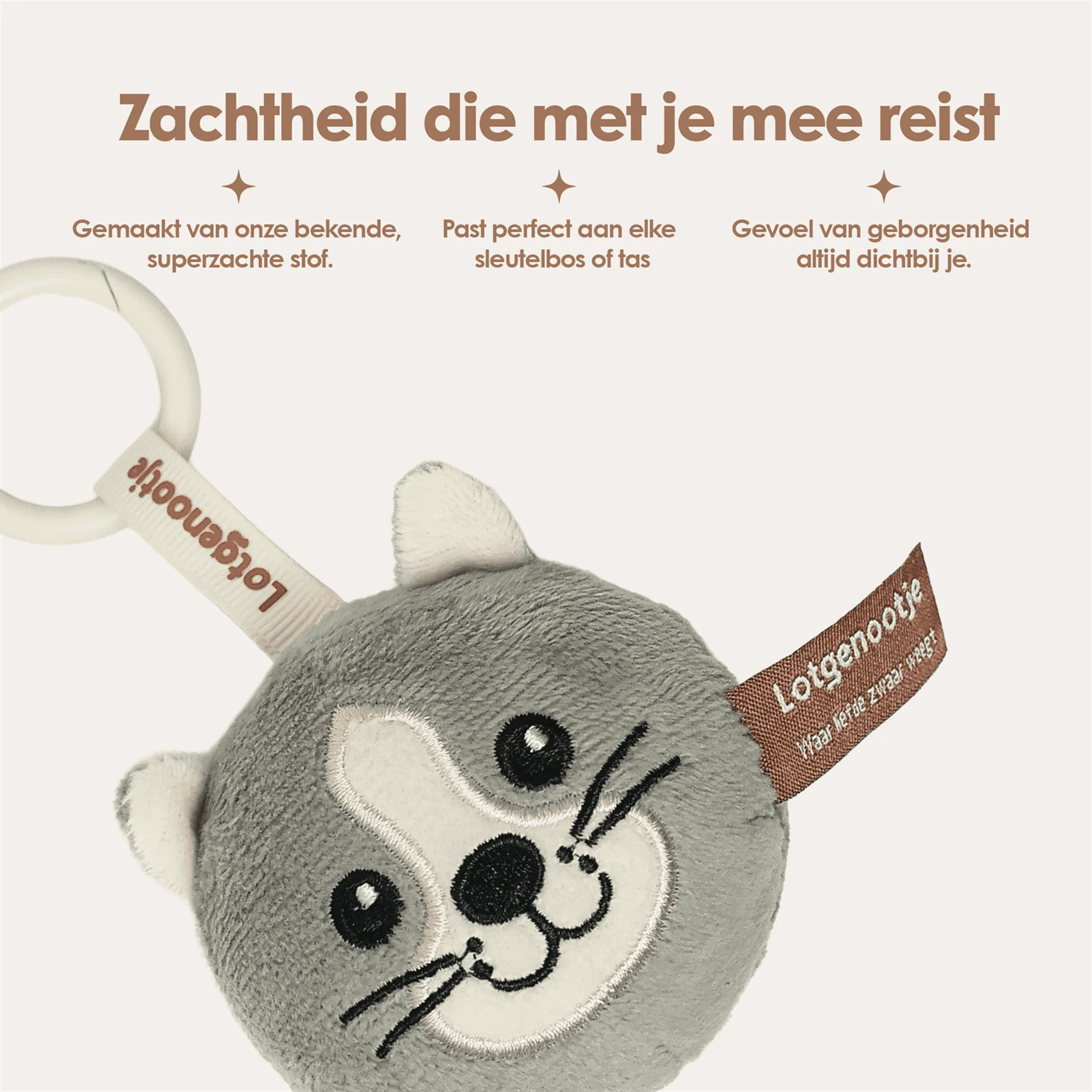 Reisgenootje Sleutelhanger Kat - Image 5