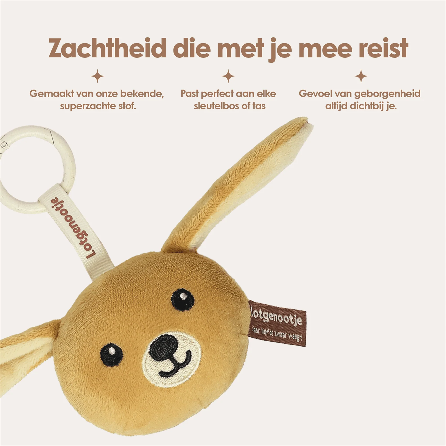 Reisgenootje Sleutelhanger Konijn - Image 4